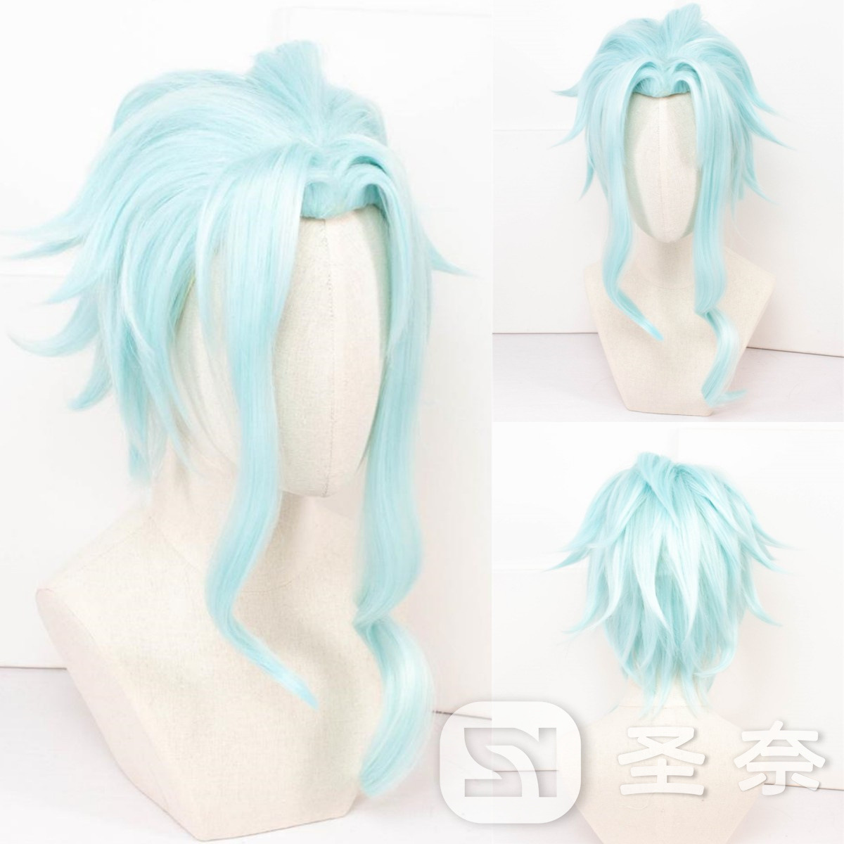 Genshin Impact Dottore Fatui H - Anime Cosplay Wig Heat Resistant 评论和价格