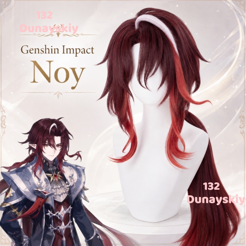 Genshin Impact Noy Snezhnaya C - Anime Cosplay Wig Heat Resistant 评论和价格