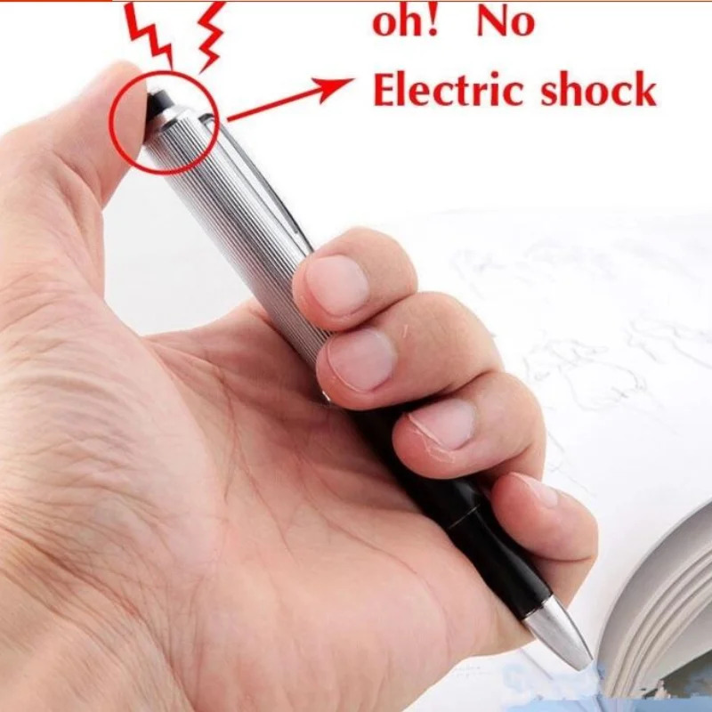 11L@1pcs Creative Electric Sho - Shock Pen Prank Toy 评论和价格