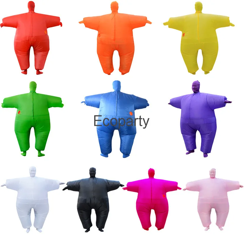 New Halloween Adult Kids Chub  - Inflatable Dinosaur Costume Adult 评论和价格
