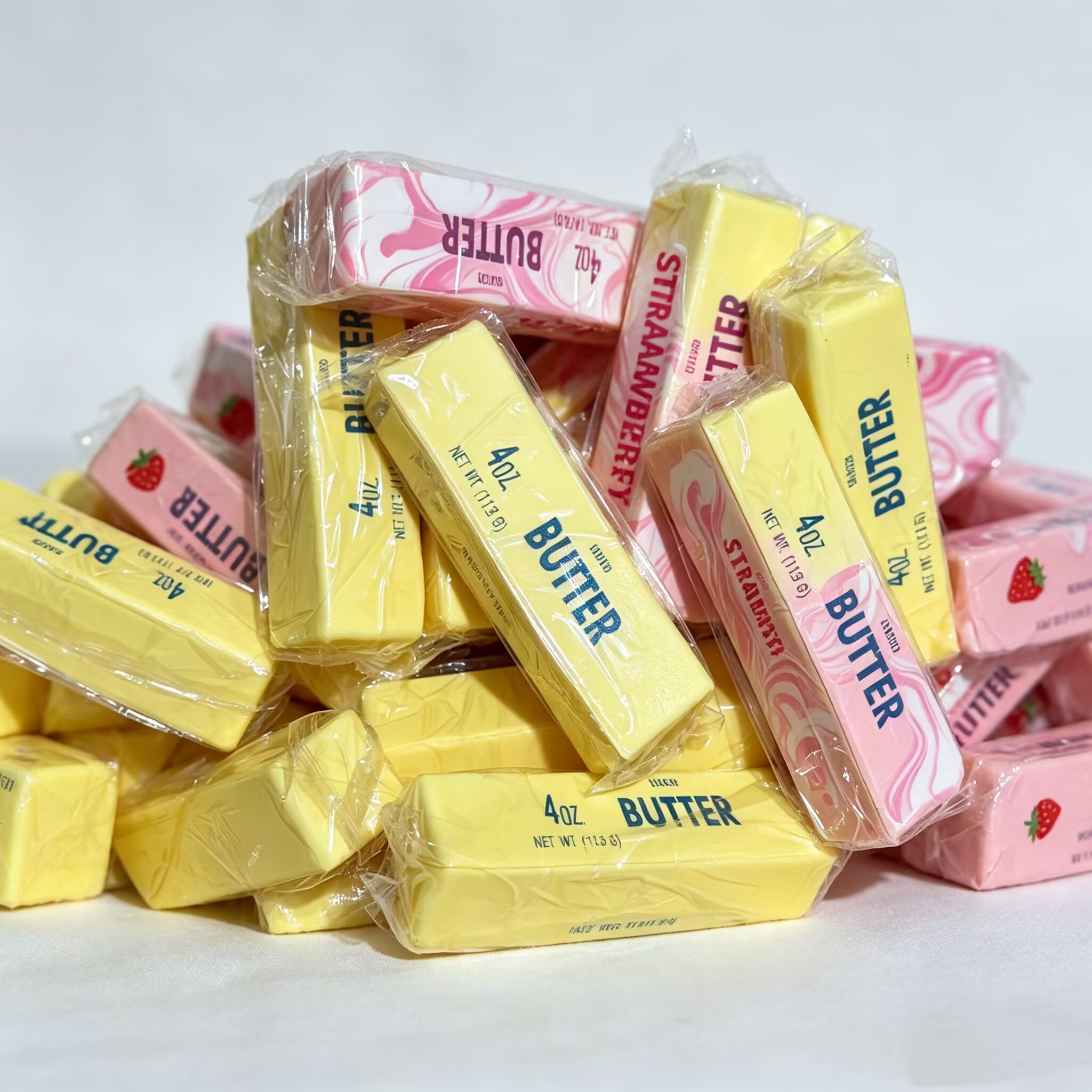 Butter Stick Squishy Stress Ba - Novelty Gifts 评论和价格