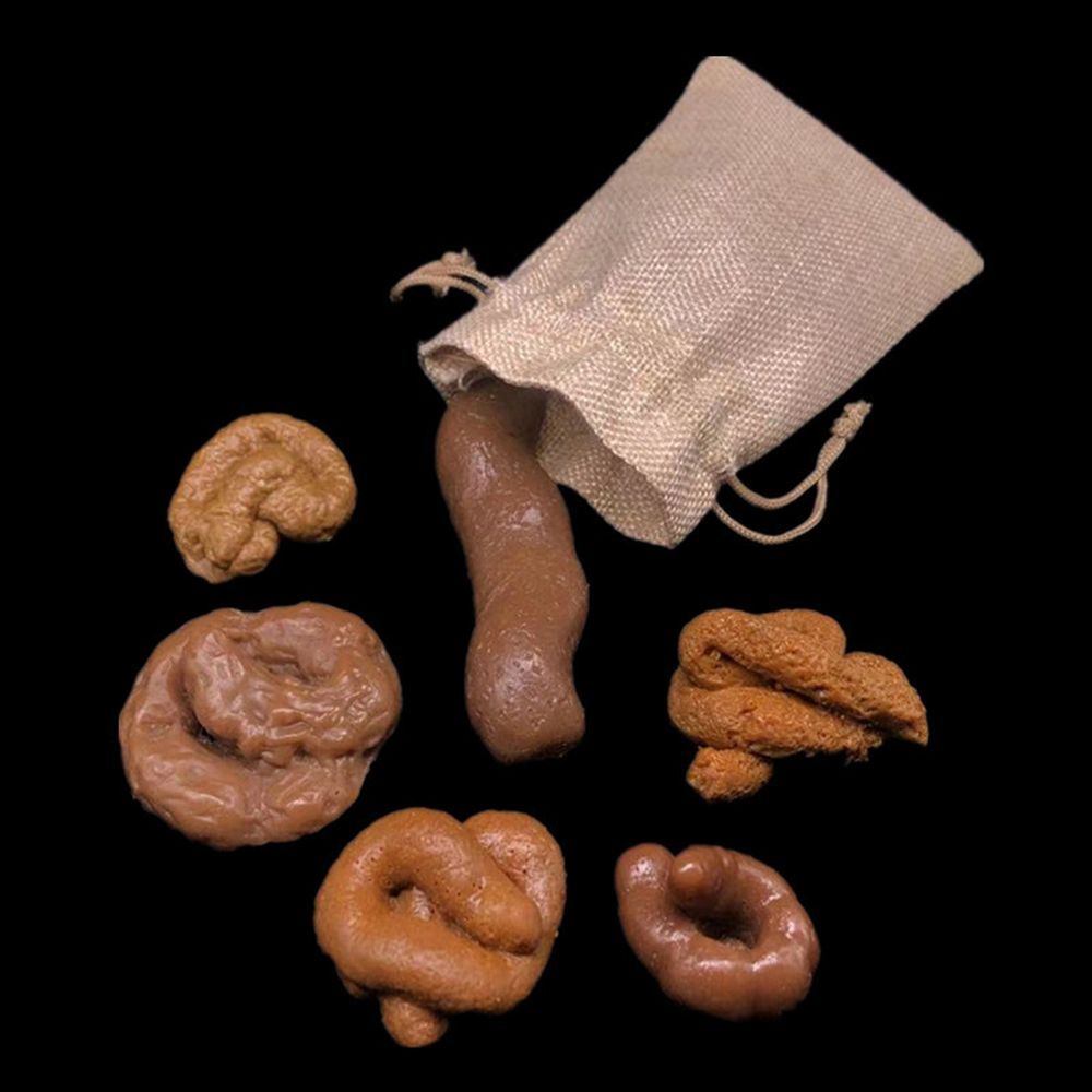 6Pcs Joke Tricky  Antistress G - Fake Poop Gag Gift 评论和价格