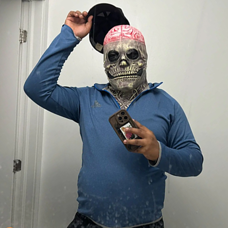 Creepy Brains Skeleton Mask Sk - Led Purge Mask Halloween 评论和价格