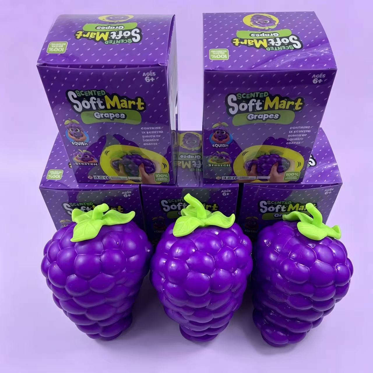 2026 Jumbo Grape Fruit Squishy - Novelty Gifts 评论和价格