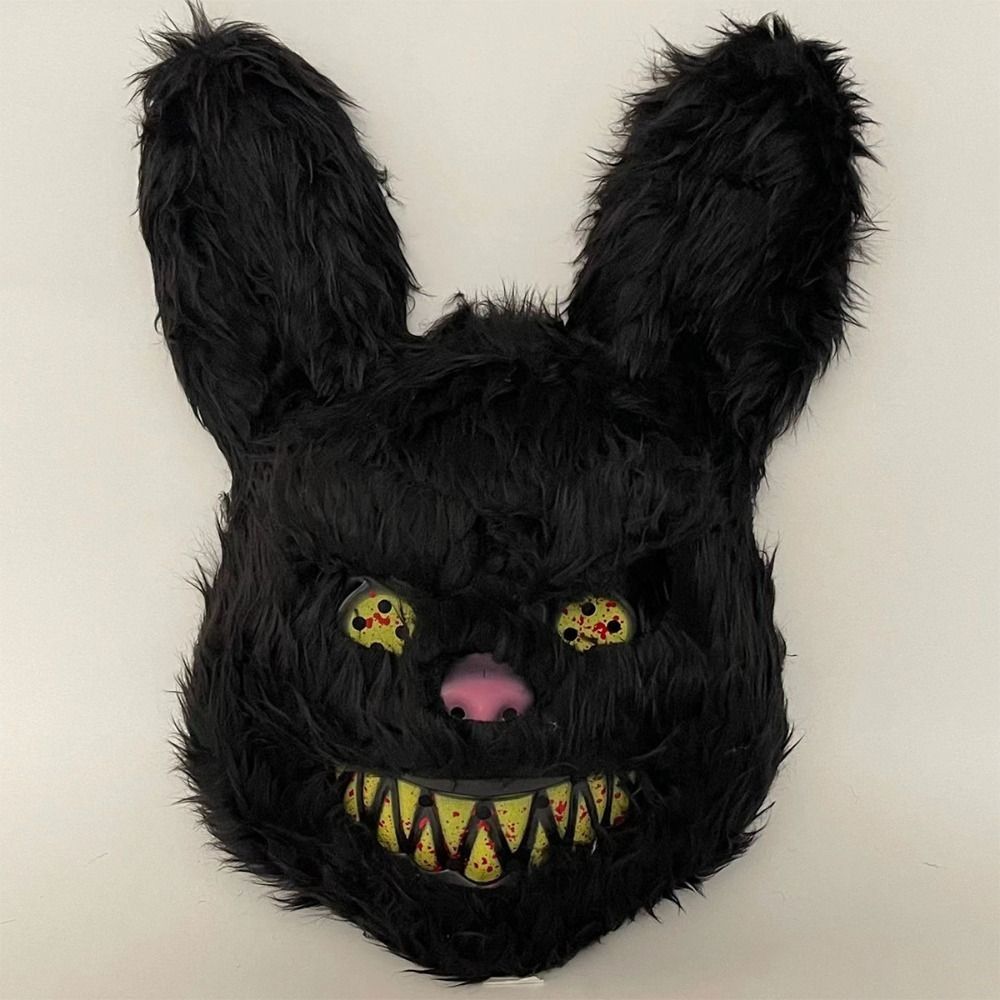 Bloody Plush Bunny Mask Hallow - Led Purge Mask Halloween 评论和价格